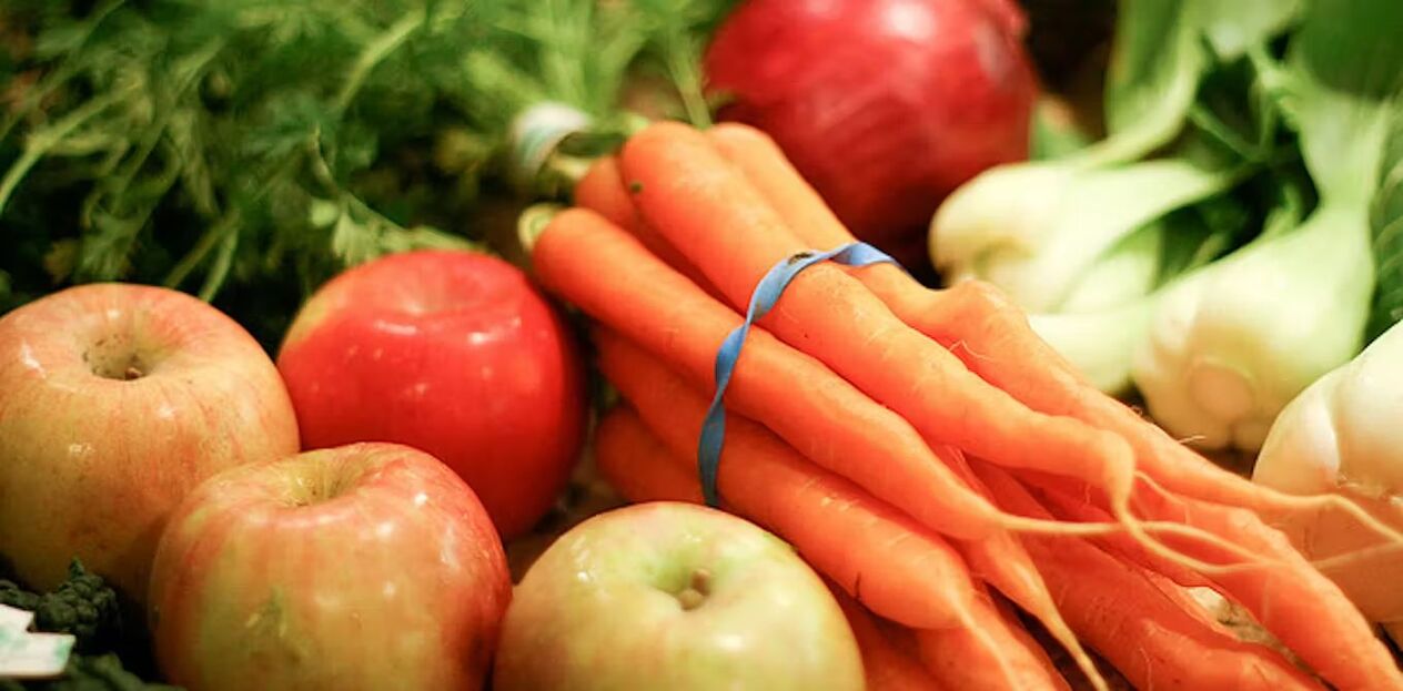 野菜や果物に含まれるビタミン